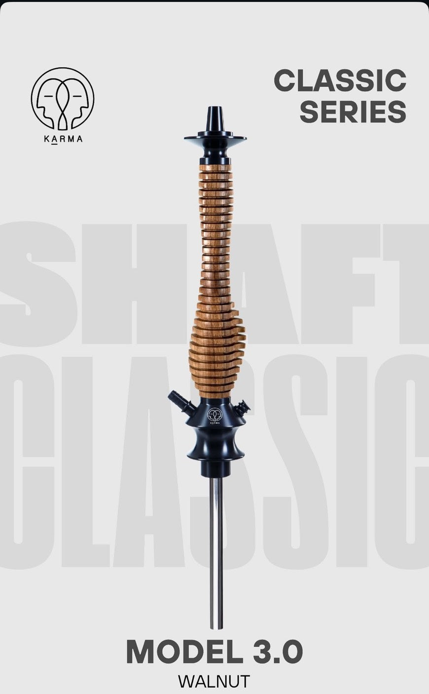 Karma Hookah 3.0 Walnut