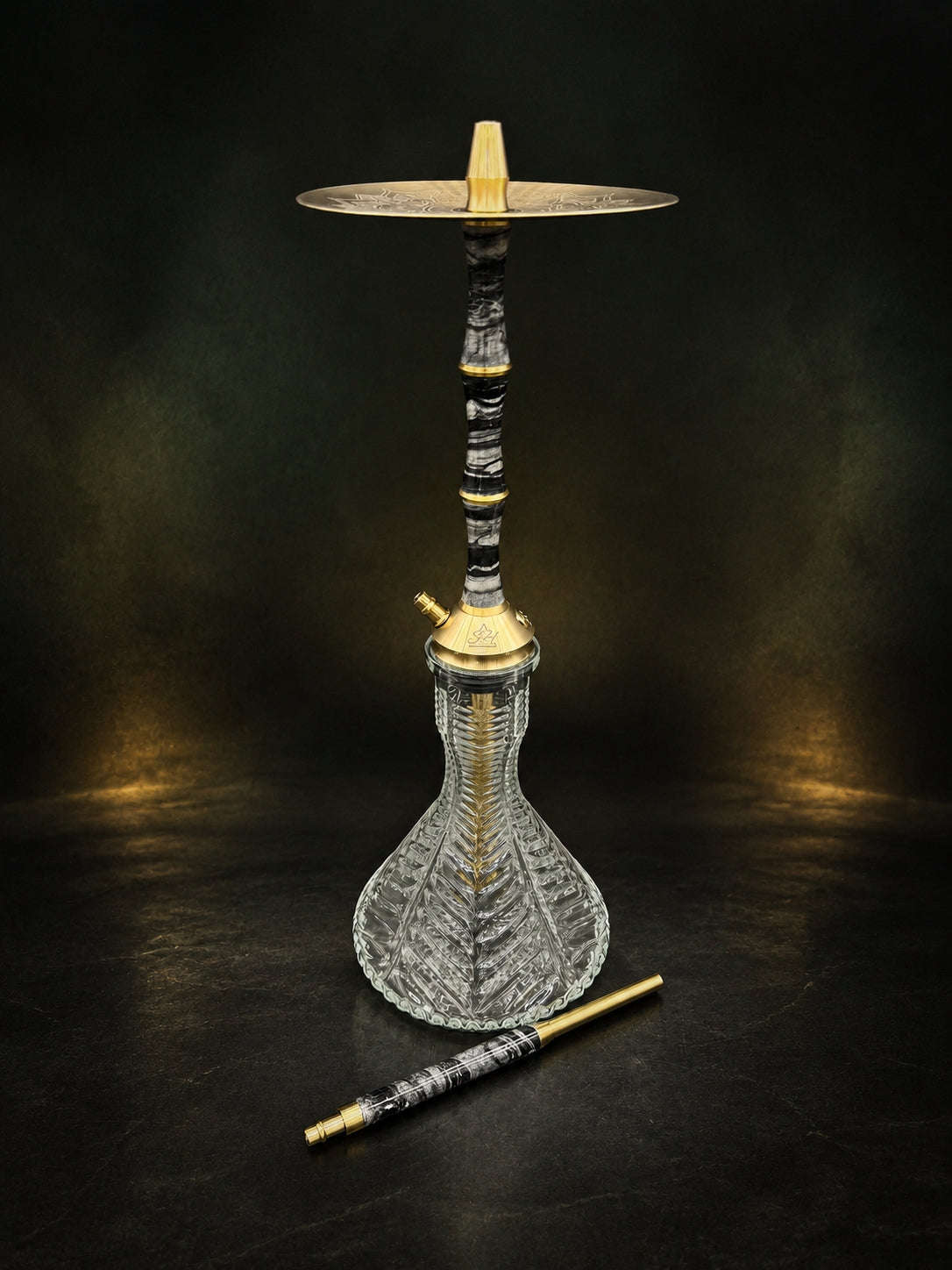 Special Hookah Gold model（Silver Wave）