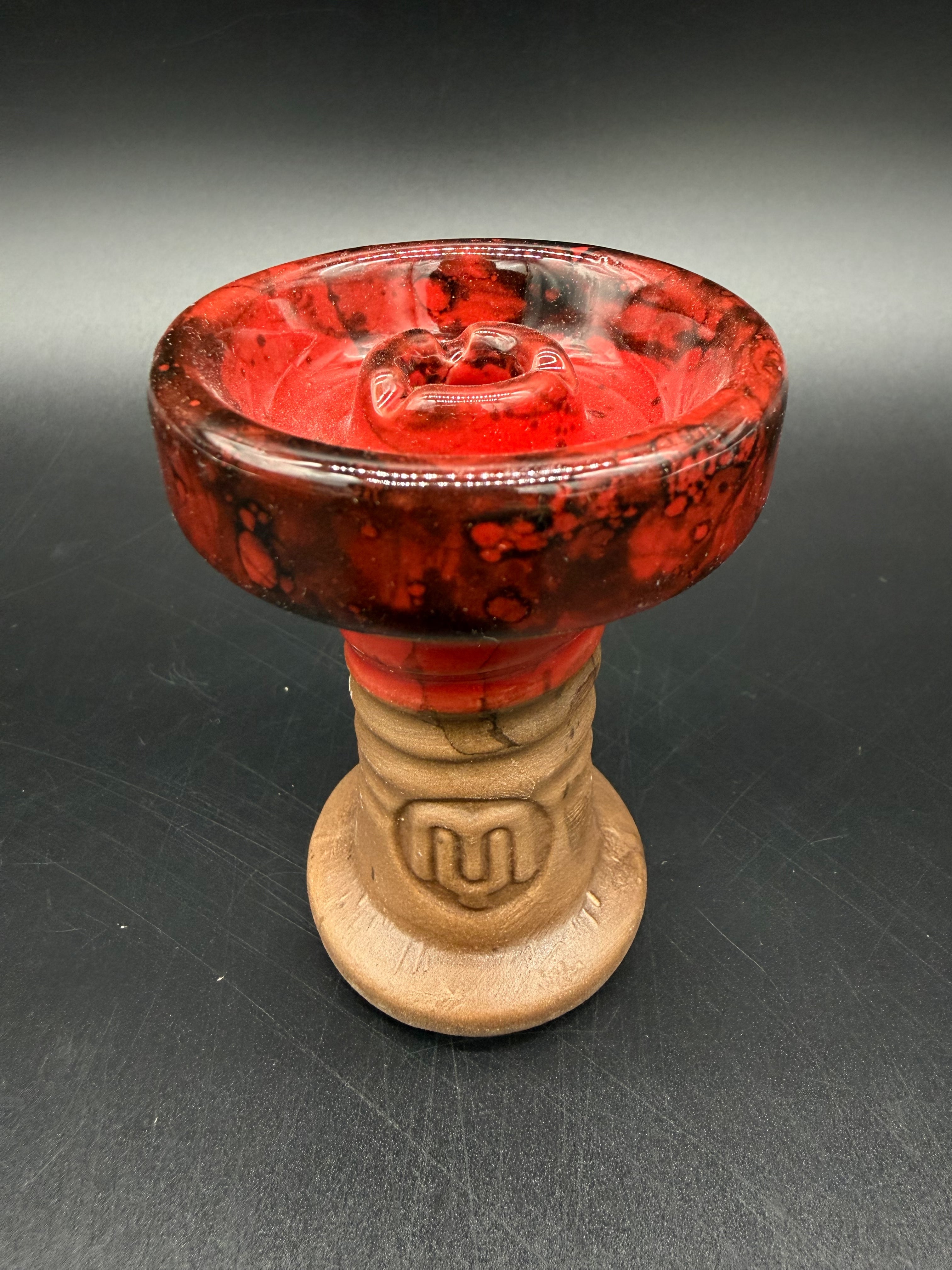 YIMI Nippon Bowl  Red×Brown