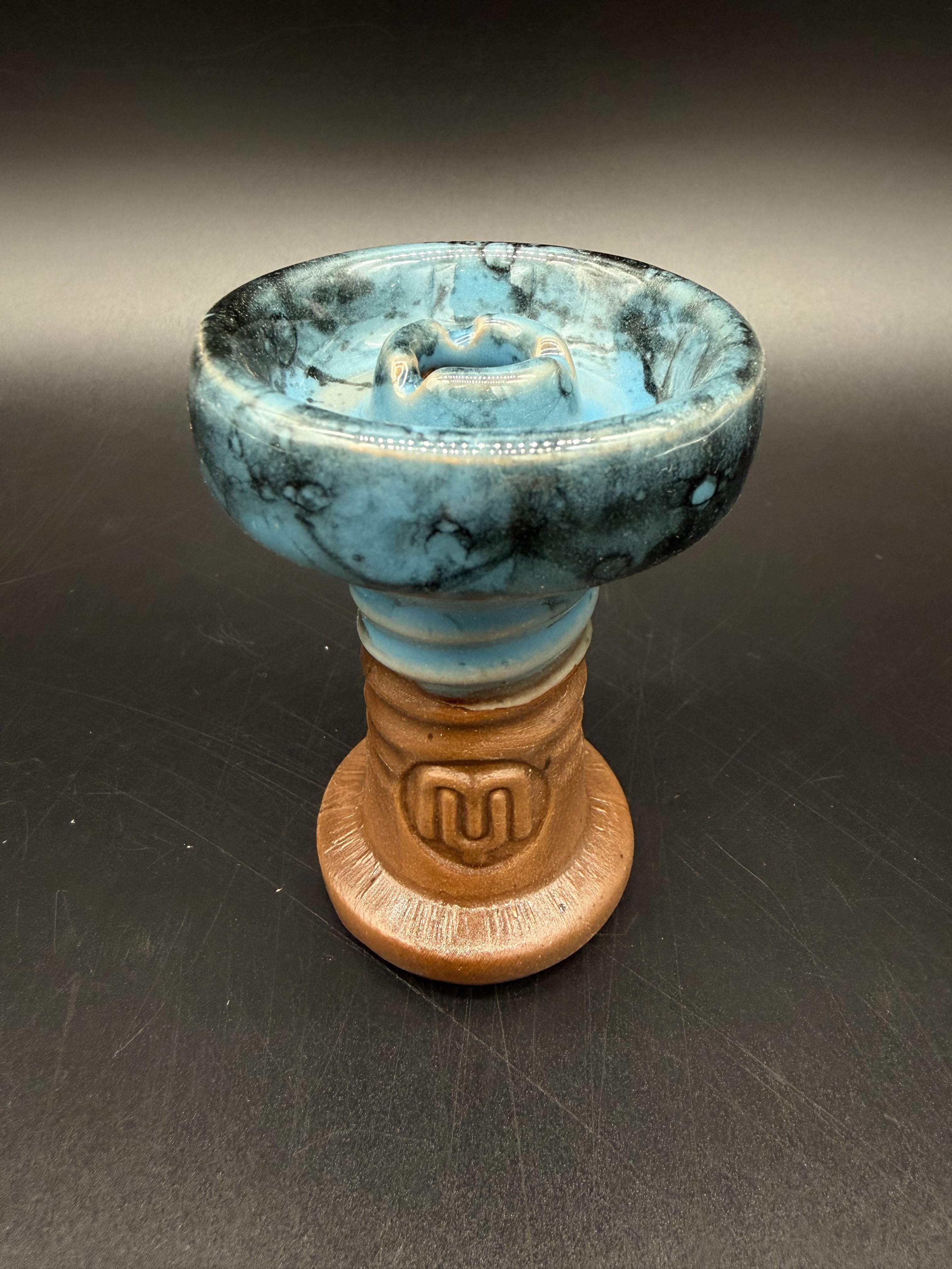 YIMI Nippon Bowl  Blue×Brown