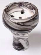 Forma Straight Bowl（ブラックホワイトマーブル）